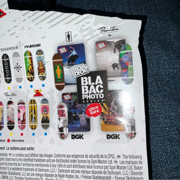 Tech Deck * Series 3 * Toy Machine * Yellow And Black *  Brand New * Sealed - Picture 12 of 16